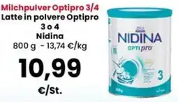 Interspar Latte in polvere Optipro 3/4 offerta