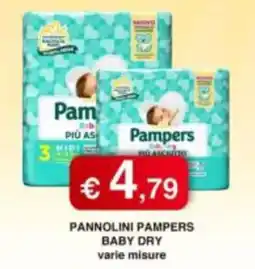 Orsini Market Pannolini Pampers Baby Dry offerta