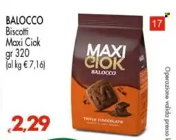 Despar Biscotti Maxi Ciok Balocco offerta