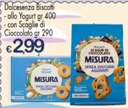 Despar Biscotti Yogurt Misura senza zuccheri aggiunti offerta