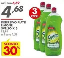 Italmark Detersivo piatti limone Svelto offerta