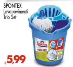 Despar Spontex Lavapavimenti Trio Set offerta