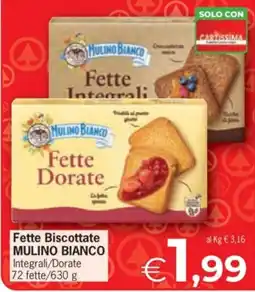 Despar Fette Biscottate MULINO BIANCO offerta