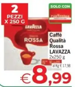 Despar Caffè Qualità Rossa LAVAZZA offerta