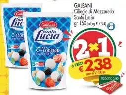 Despar Galbani Ciliegie di Mozzarella Santa Lucia offerta
