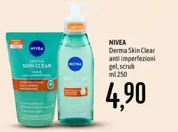 Emisfero Nivea Derma Skin Clear anti imperfezioni gel, scrub offerta