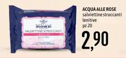 Emisfero Acqua alle Rose salviettine struccanti lenitive offerta