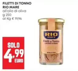 Panorama Filetti di Tonno Rio Mare offerta
