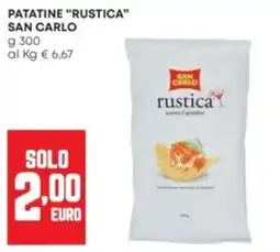 Panorama Patatine rustica San Carlo offerta