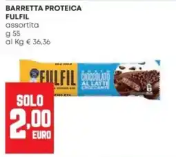 Panorama Barretta proteica Fulfil assortita offerta