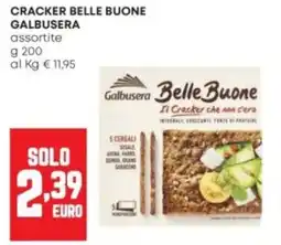 Panorama Cracker Belle Buone Galbusera offerta