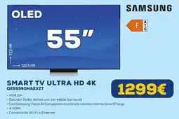 Euronics Samsung Smart TV Ultra HD 4K offerta