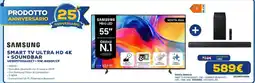 Euronics Samsung Smart TV Ultra HD 4K + Soundbar offerta
