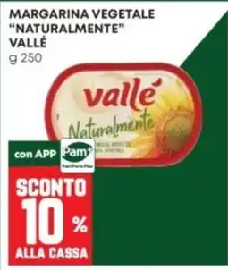 Panorama Margarina vegetale naturalmente Vallé offerta