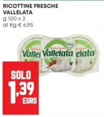 Ricottine fresche Vallelata