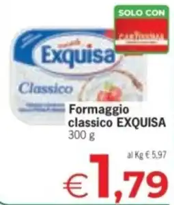 Despar Formaggio classico EXQUISA offerta