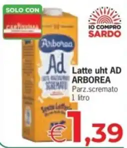 Despar Latte uht AD ARBOREA offerta