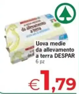 Despar Uova medie da allevamento a terra DESPAR offerta
