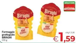 Despar Formaggio grattugiato Biraghi offerta