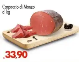 Despar Carpaccio di Manzo offerta