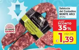 Despar Salsiccia del Contadino Monte Arci offerta
