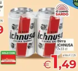 Despar Birra Ichnusa offerta