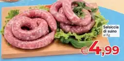 Despar Salsiccia di suino offerta