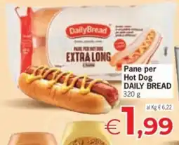 Despar Pane per Hot Dog Daily Bread offerta
