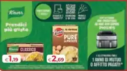 Despar Knorr Pure di Patate offerta