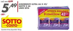 Italmark Assorbenti ultra ali lines seta offerta