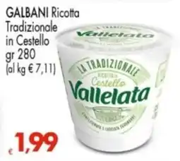 Despar Ricotta Tradizionale Vallelata offerta