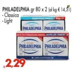 Despar Philadelphia formaggio fresco offerta