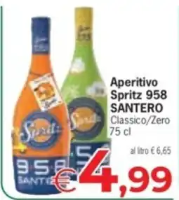 Despar Aperitivo Spritz 958 Santero offerta