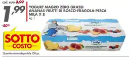 Italmark Yogurt magro zero grassi mila offerta