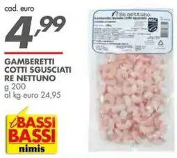 Italmark Gamberetti cotti sgusciati Re Nettuno offerta