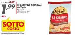 Italmark Le patatine originali McCain offerta