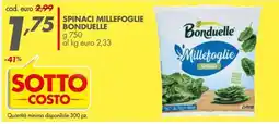 Italmark Spinaci Millefoglie Bonduelle offerta
