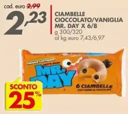 Italmark Ciambelle Mr. Day offerta