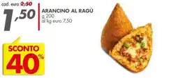 Italmark Arancino al ragù offerta