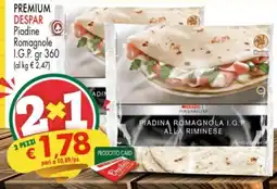Despar Despar Piadina Romagnola I.G.P. offerta