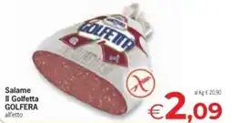 Despar Salame Il Golfetta GOLFERA offerta