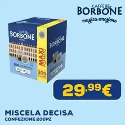 Euronics Caffè Borbone Miscela Decisa offerta