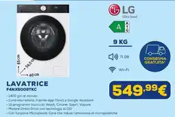 Euronics Lavatrice LG F4NX5009TKC offerta