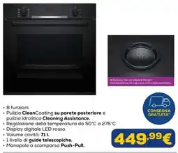 Euronics Forno elettrico offerta
