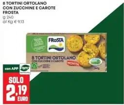 Panorama Tortini ortolano con zucchine e carote Frosta offerta