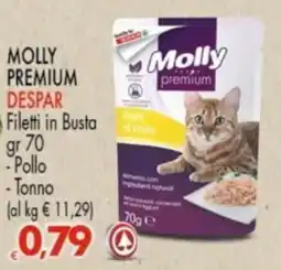 Despar Molly premium Filetti in Busta offerta
