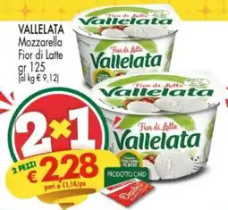 Despar Mozzarella Fior di Latte Vallelata offerta