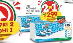 Despar Foxy Tovaglioli TuttiDi Maxi Bianchi offerta