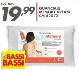 Italmark Guanciale Memory Dream offerta