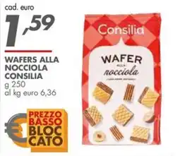 Italmark Wafers alla nocciola Consilia offerta